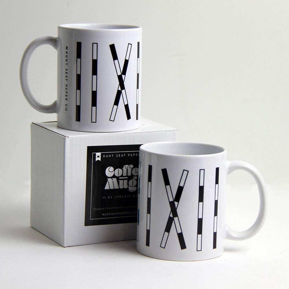 Trot Poles Coffee Mug