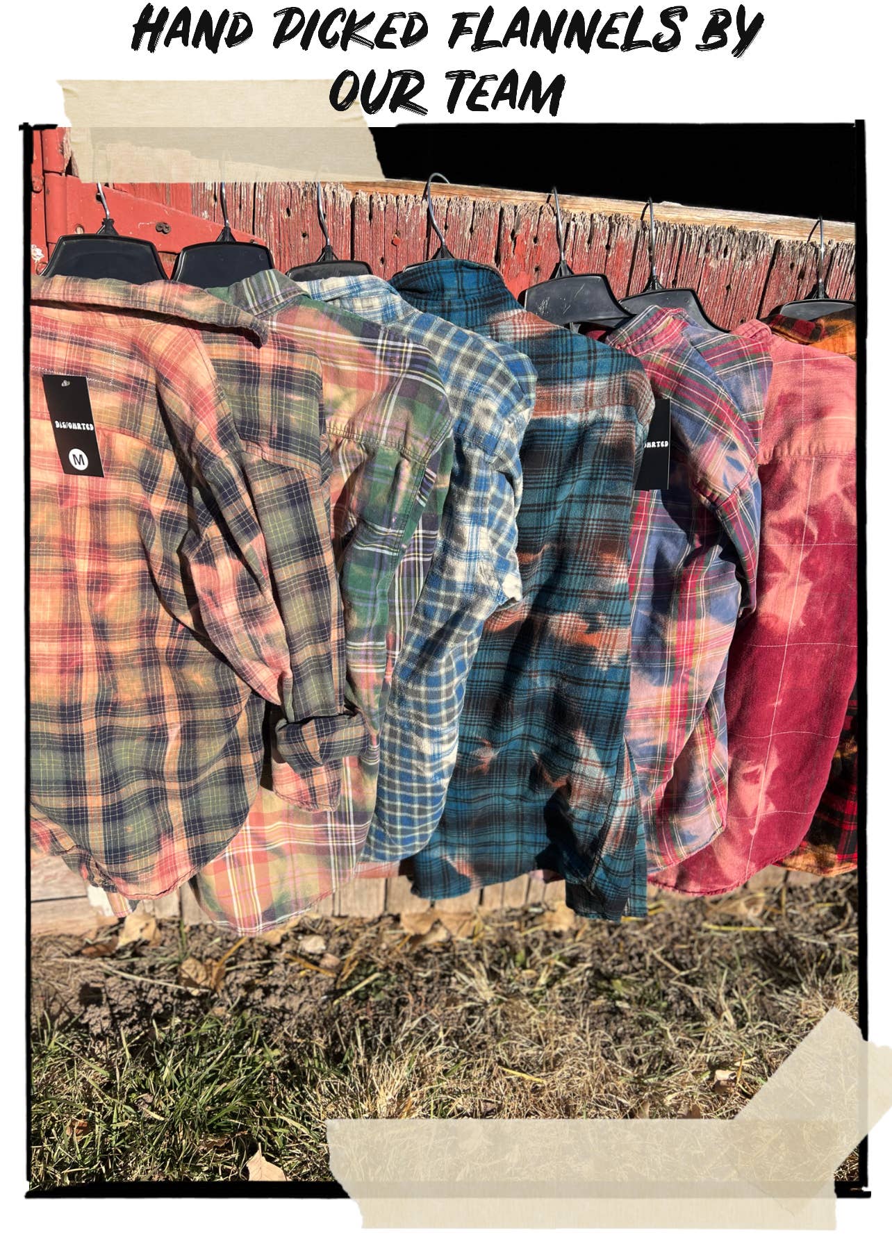 Hand Bleached Flannels