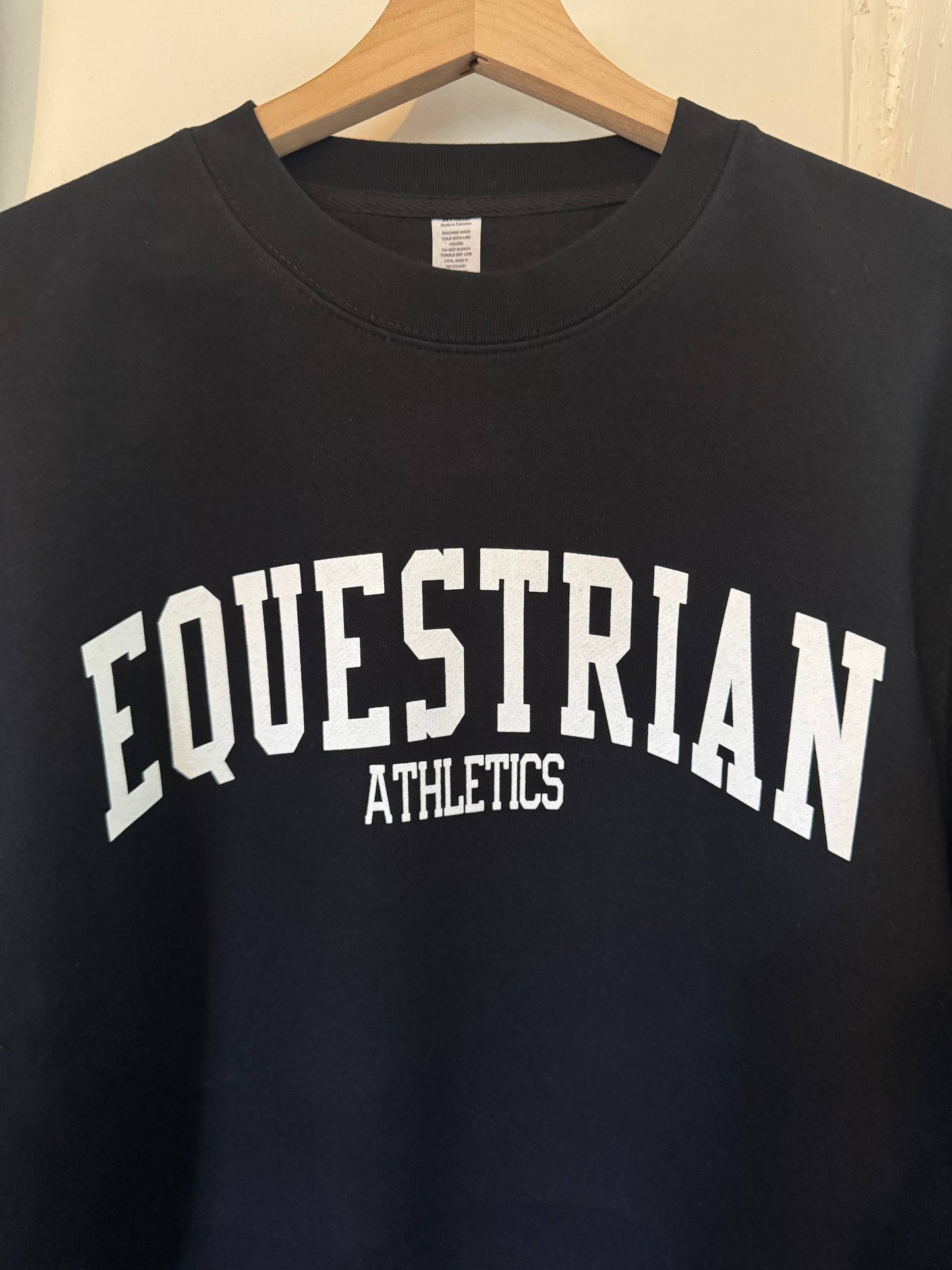 Equestrian Athletics Sweatshirt (Black)