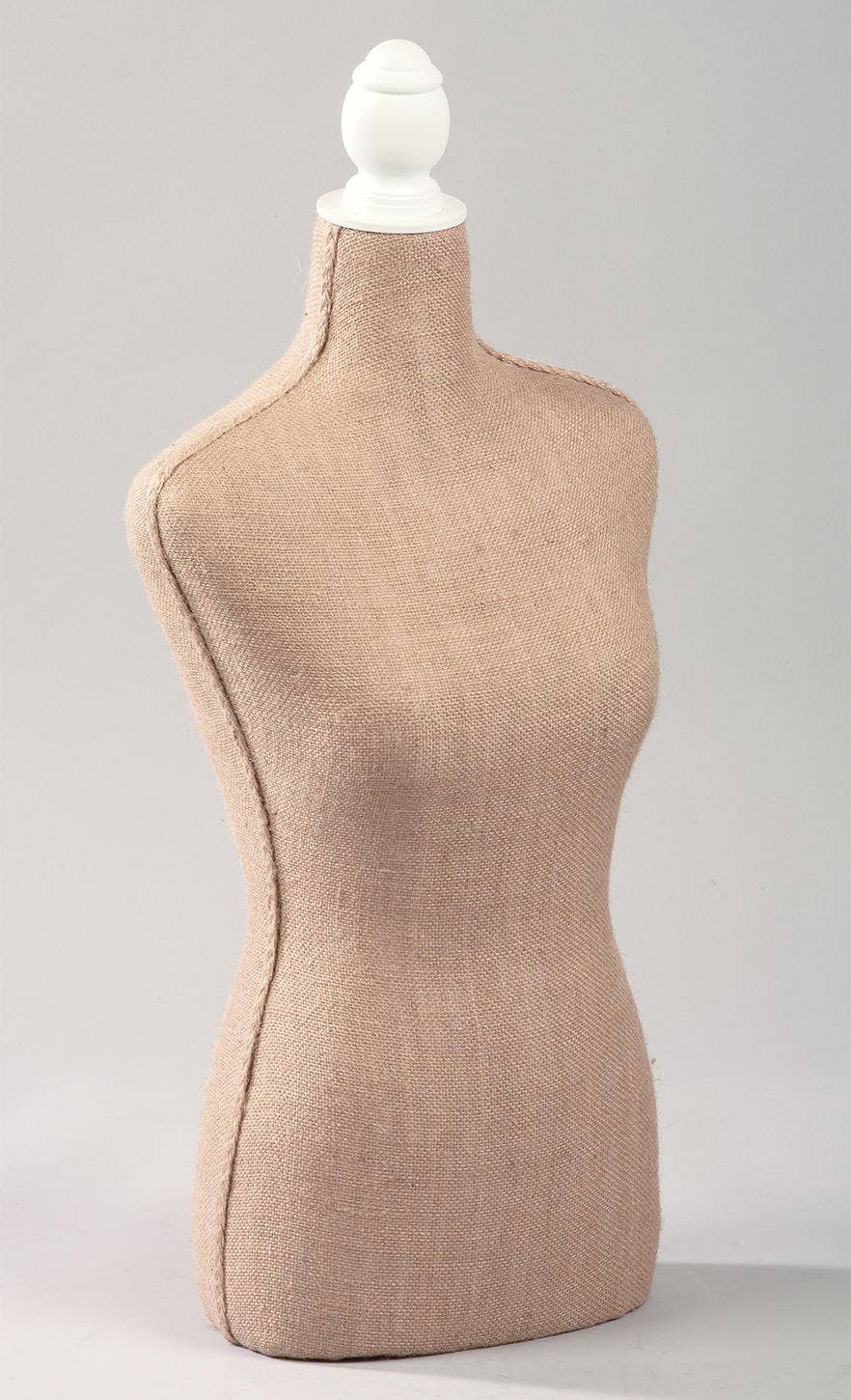 Linen & Burlap Floor or Tabletop Body Forms - Fiberglass