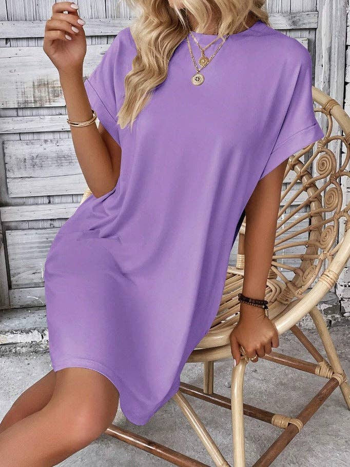 Short Sleeve Dress w/Pockets