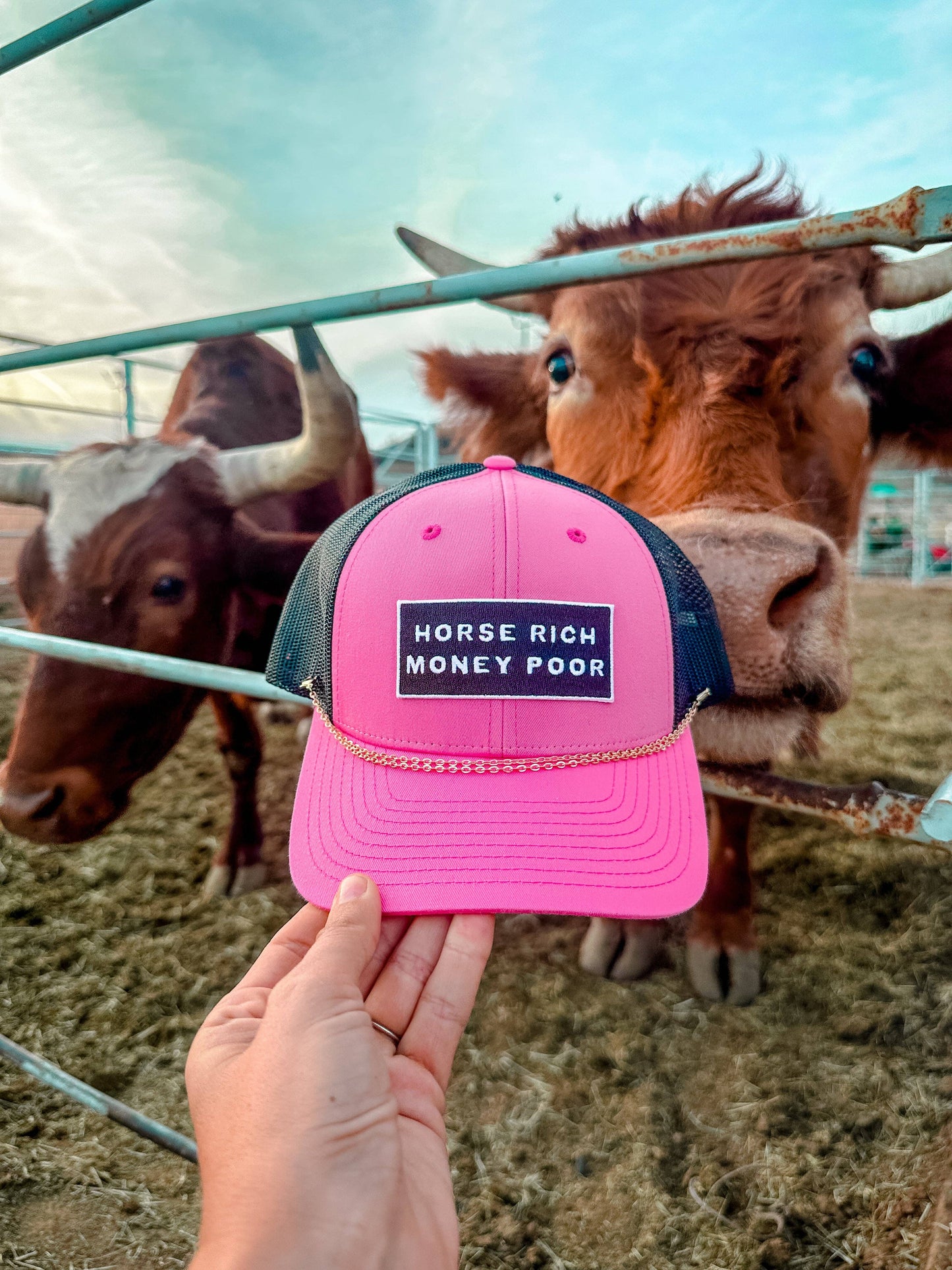 Horse Rich Trucker Hat