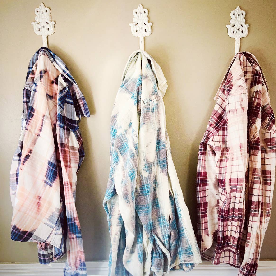 Hand Bleached Flannels