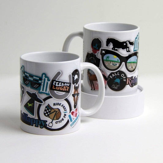 Sticker Mug Coffee Mug