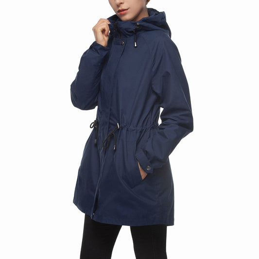 Women's Hooded Rain Coat