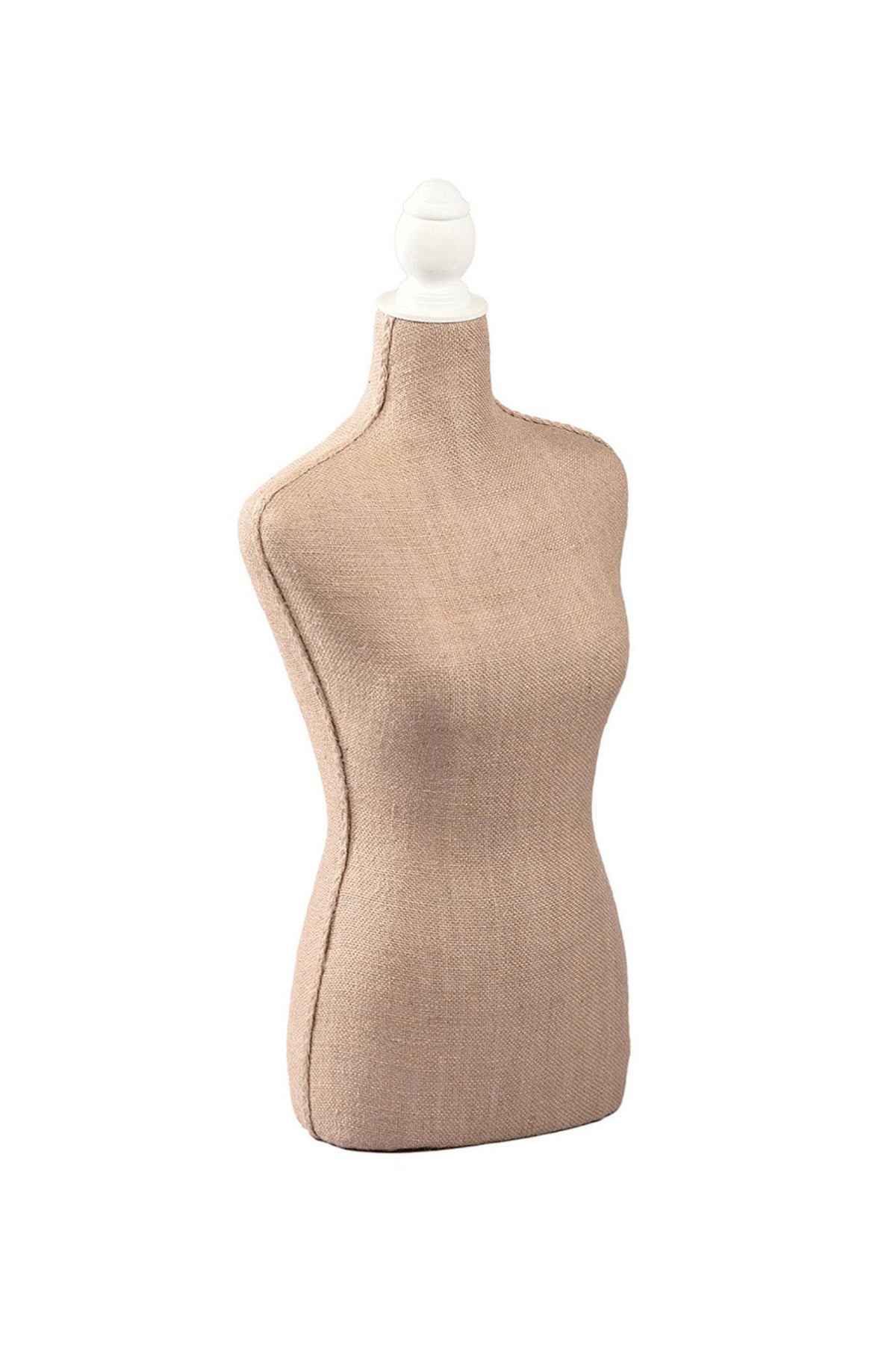 Linen & Burlap Floor or Tabletop Body Forms - Fiberglass