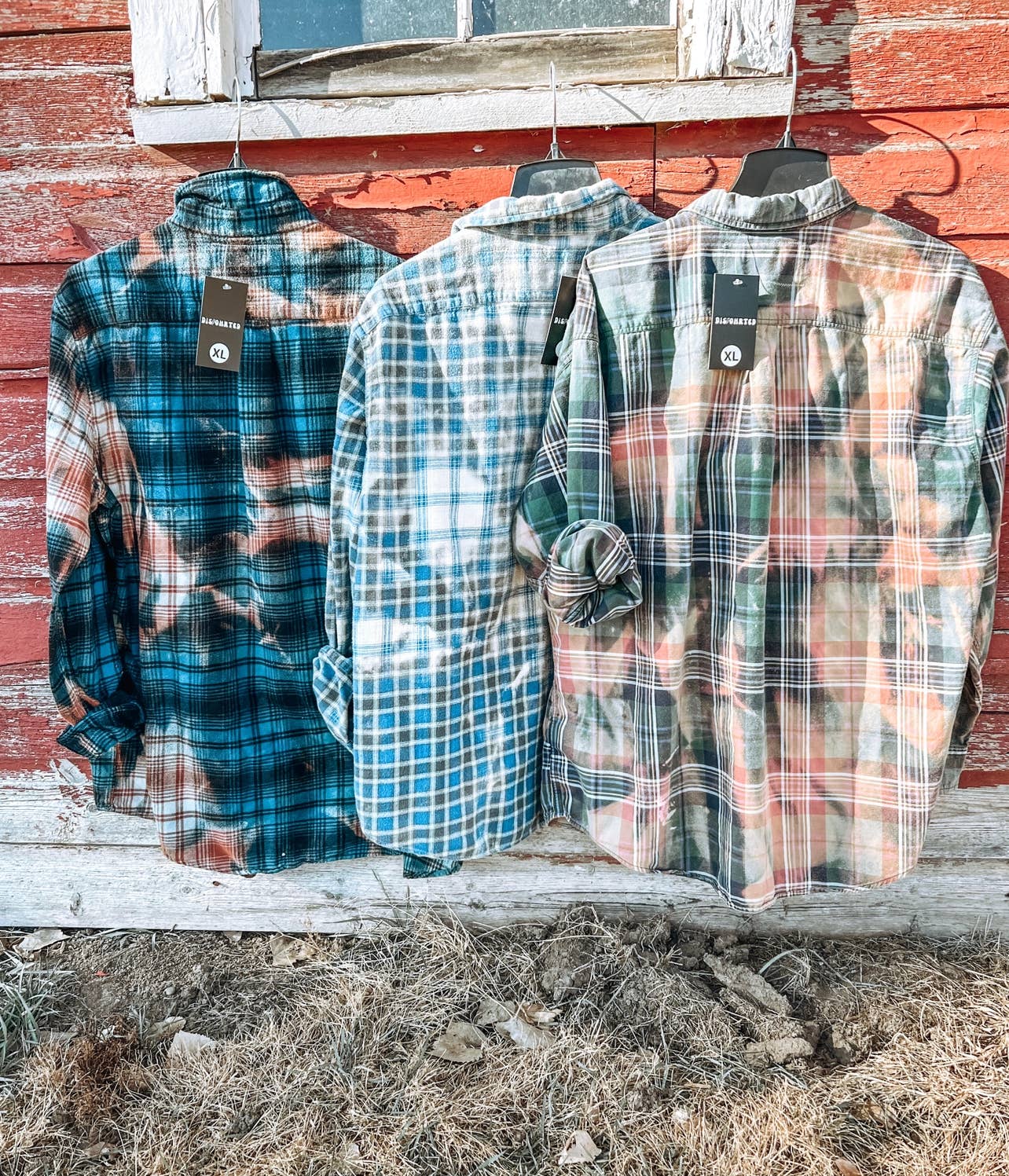 Hand Bleached Flannels
