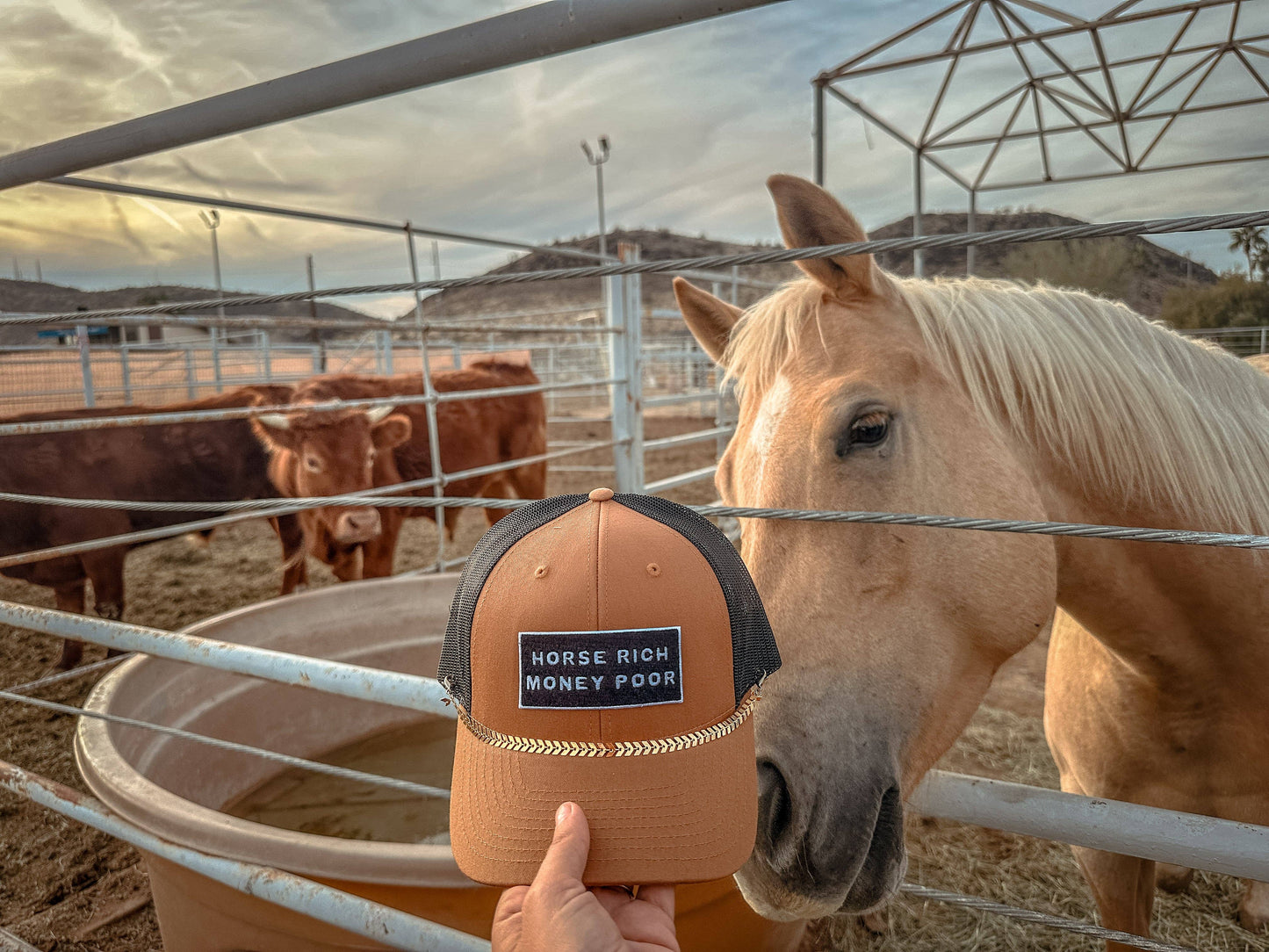 Horse Rich Trucker Hat