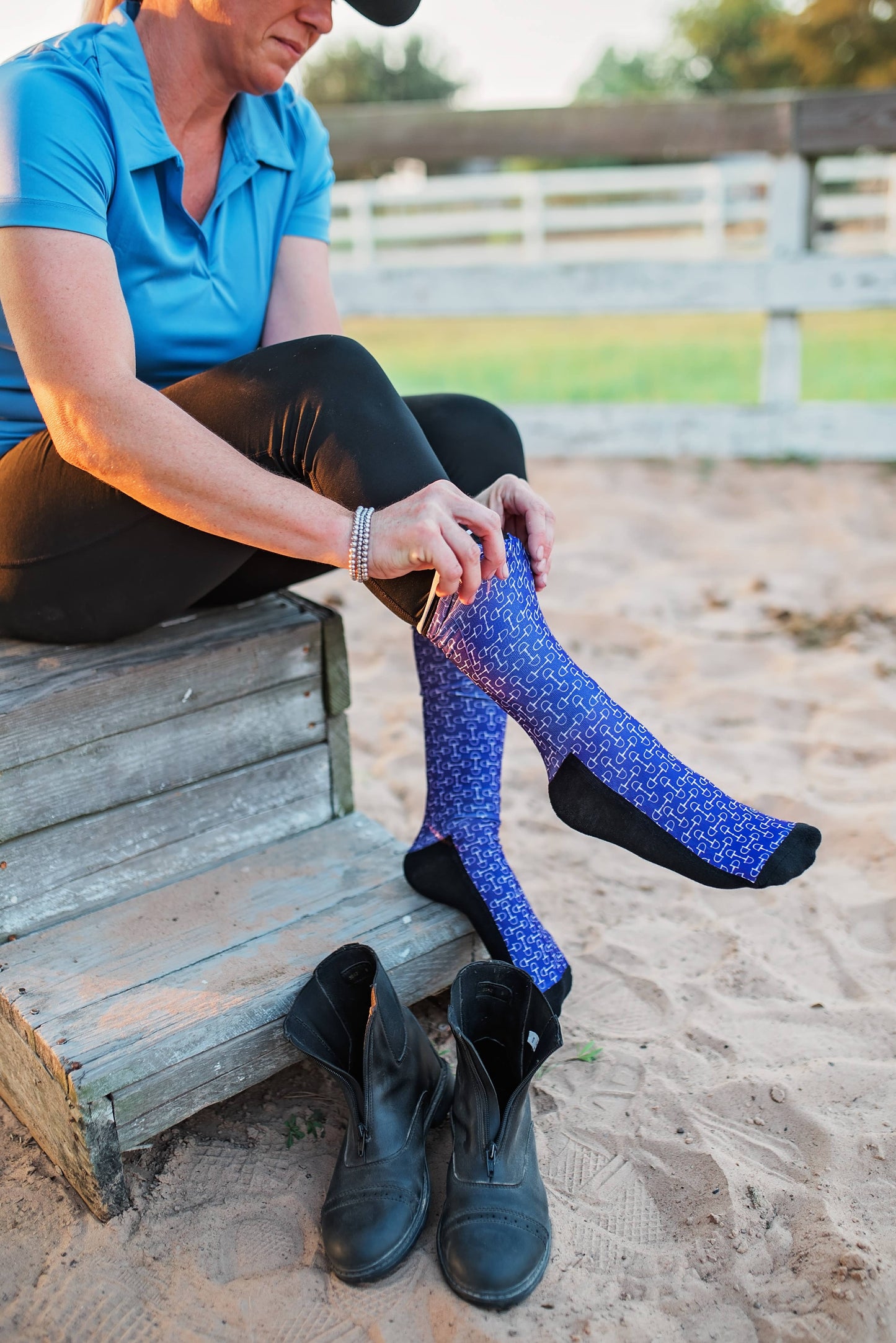 Snaffle Chic Sock