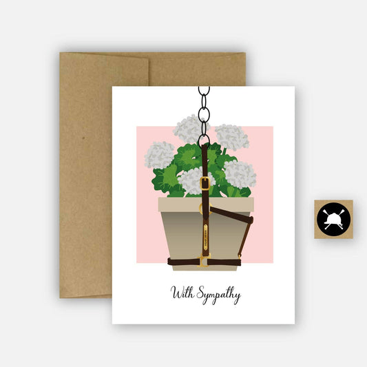 With Sympathy - Horse Grief Greeting Card