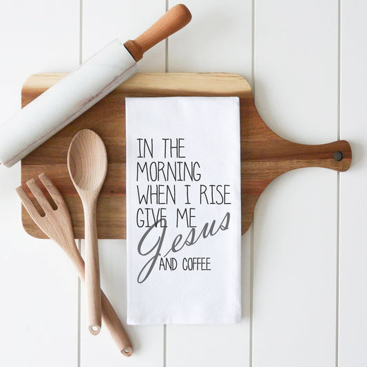 Jesus and Coffee Towel