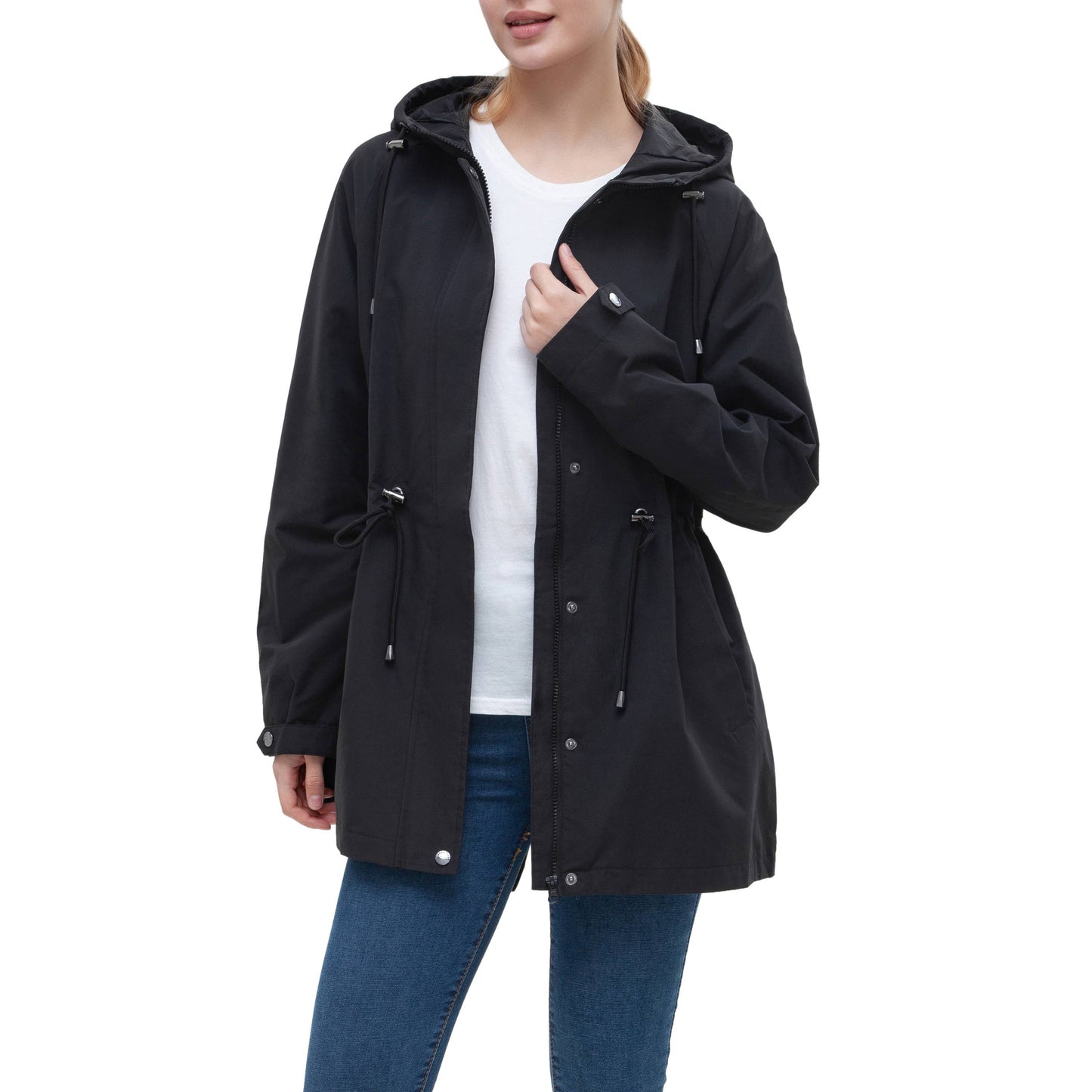 Women's Hooded Rain Coat