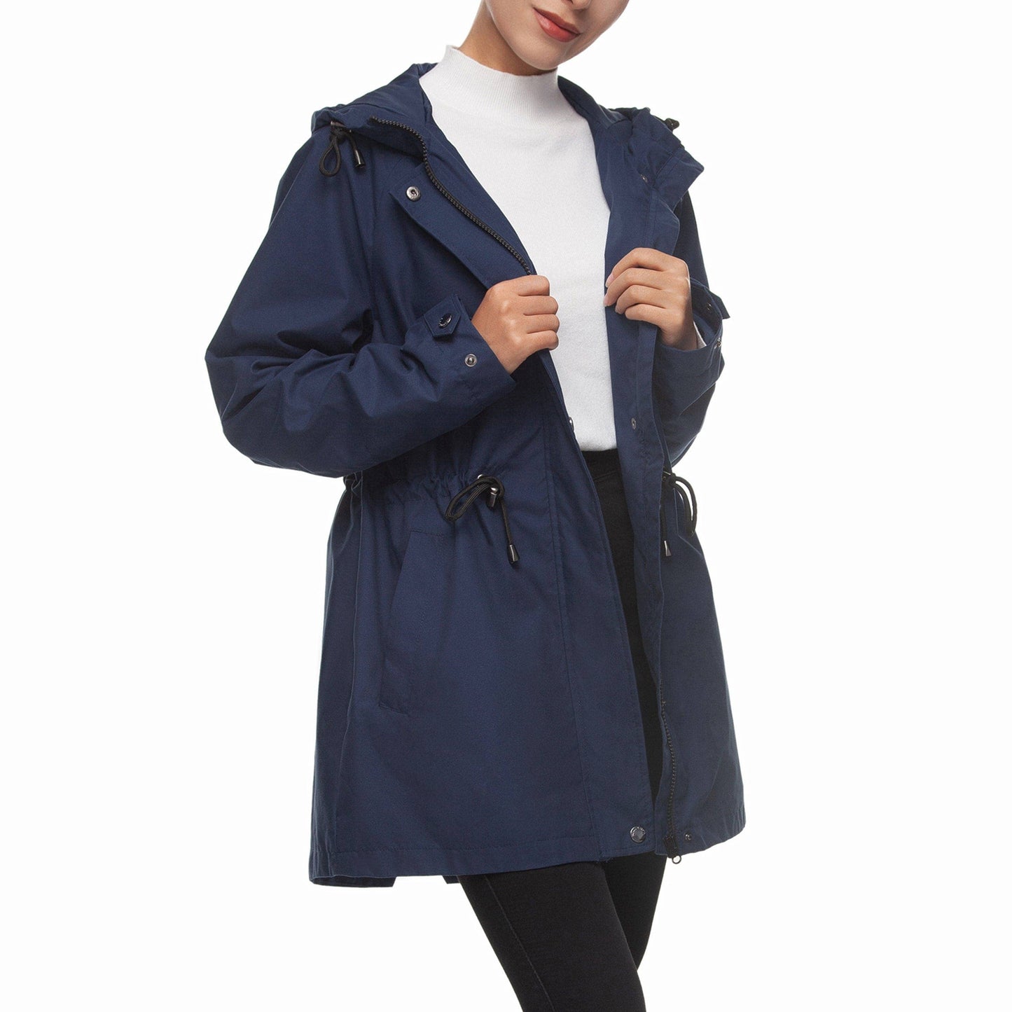 Women's Hooded Rain Coat