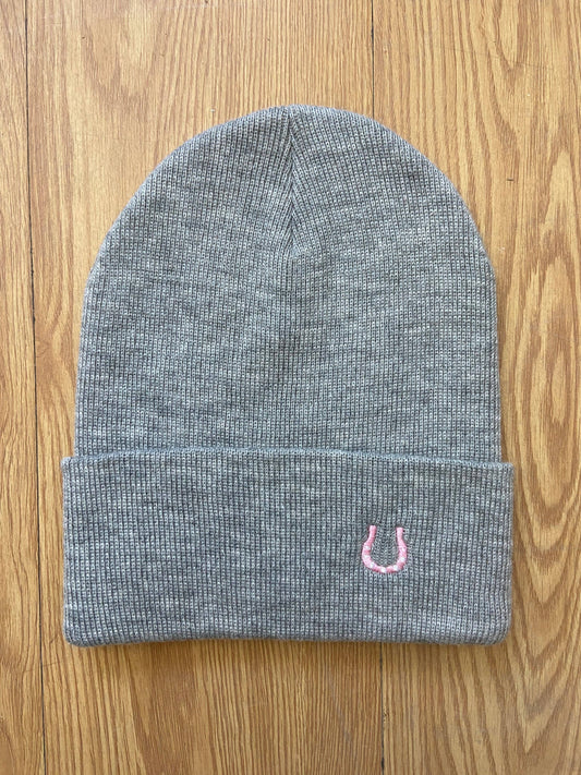 Horseshoe Beanie (Grey)