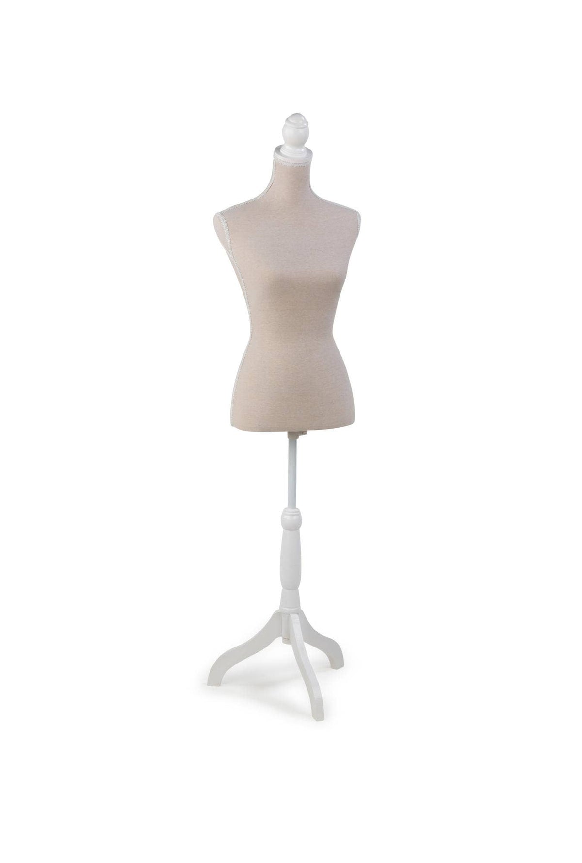 Linen & Burlap Floor or Tabletop Body Forms - Fiberglass