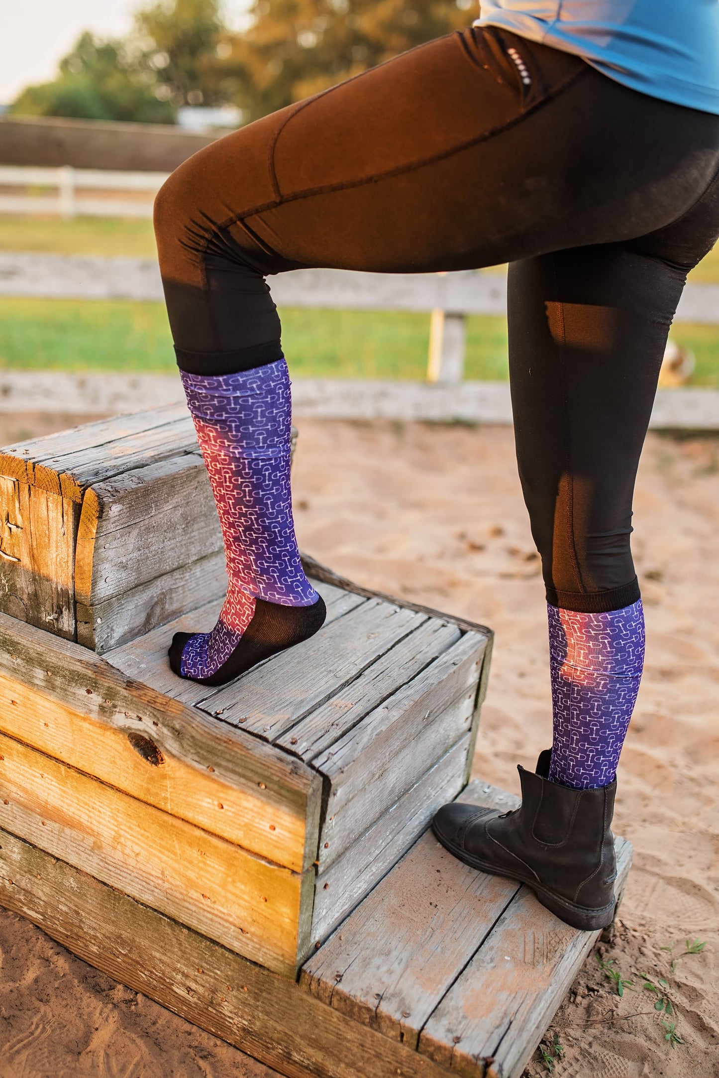 Snaffle Chic Sock