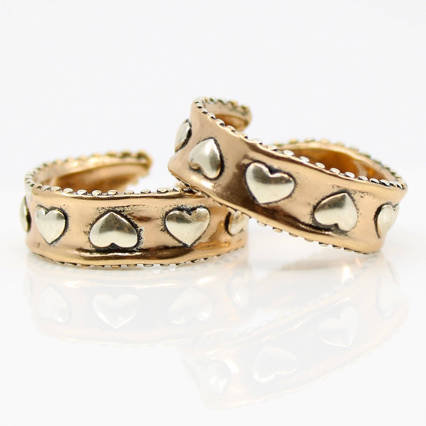 Love Always Hearts Adjustable Ring