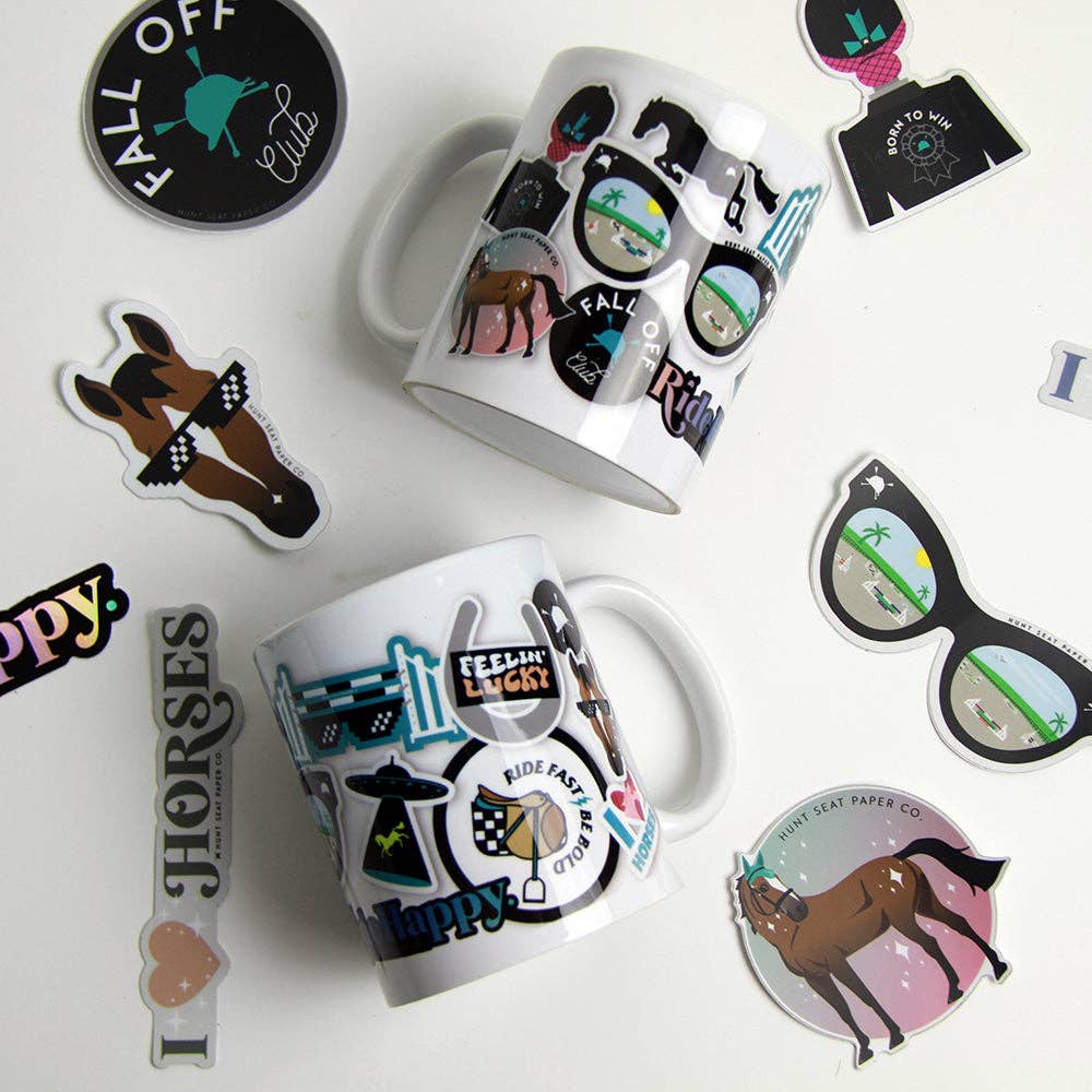Sticker Mug Coffee Mug