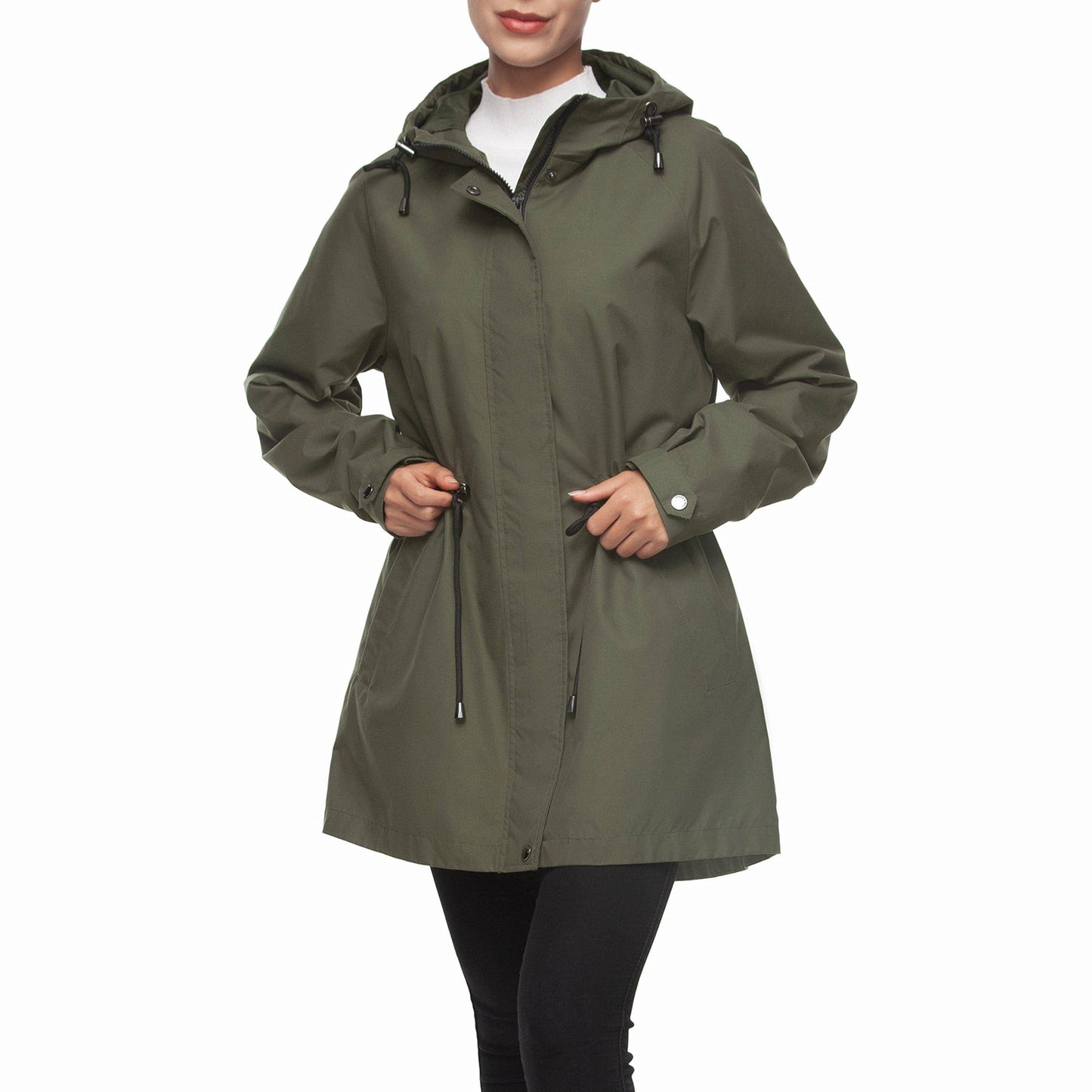 Women's Hooded Rain Coat