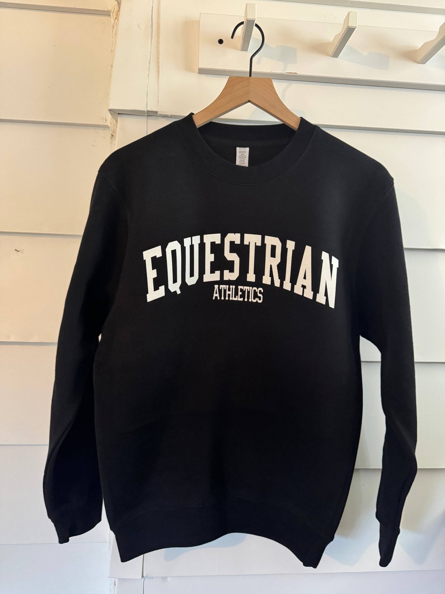 Equestrian Athletics Sweatshirt (Black)