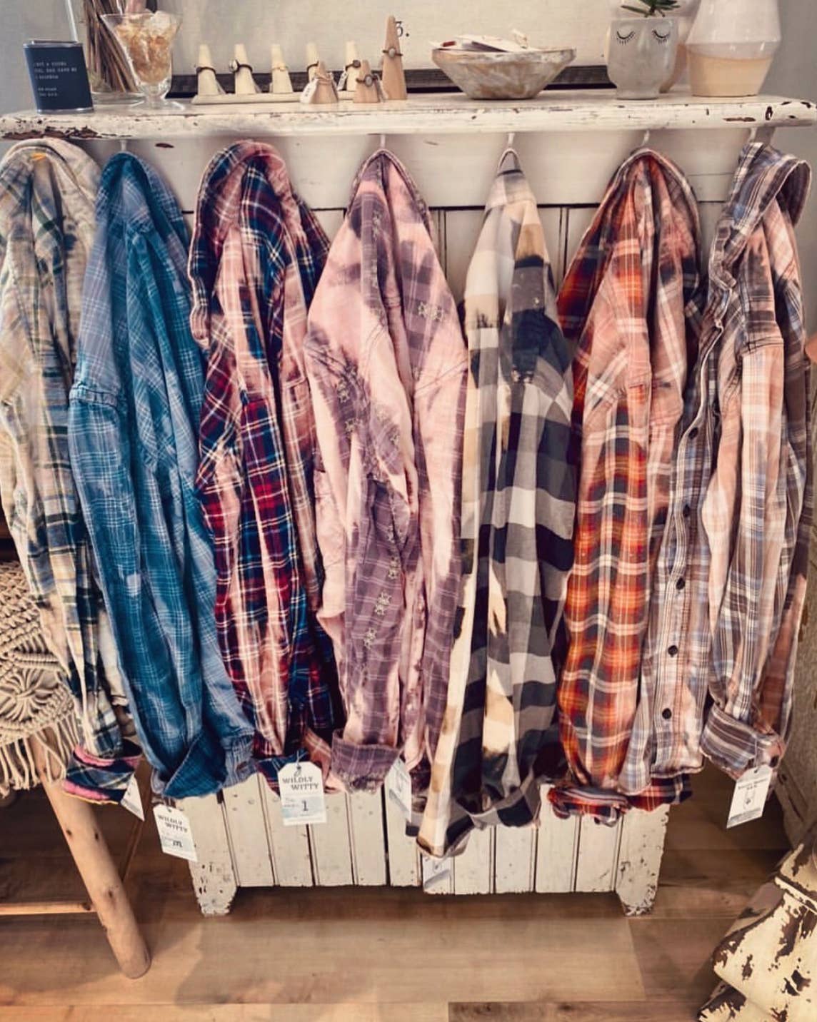 Hand Bleached Flannels