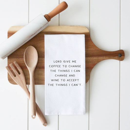 Coffee and Wine Towel