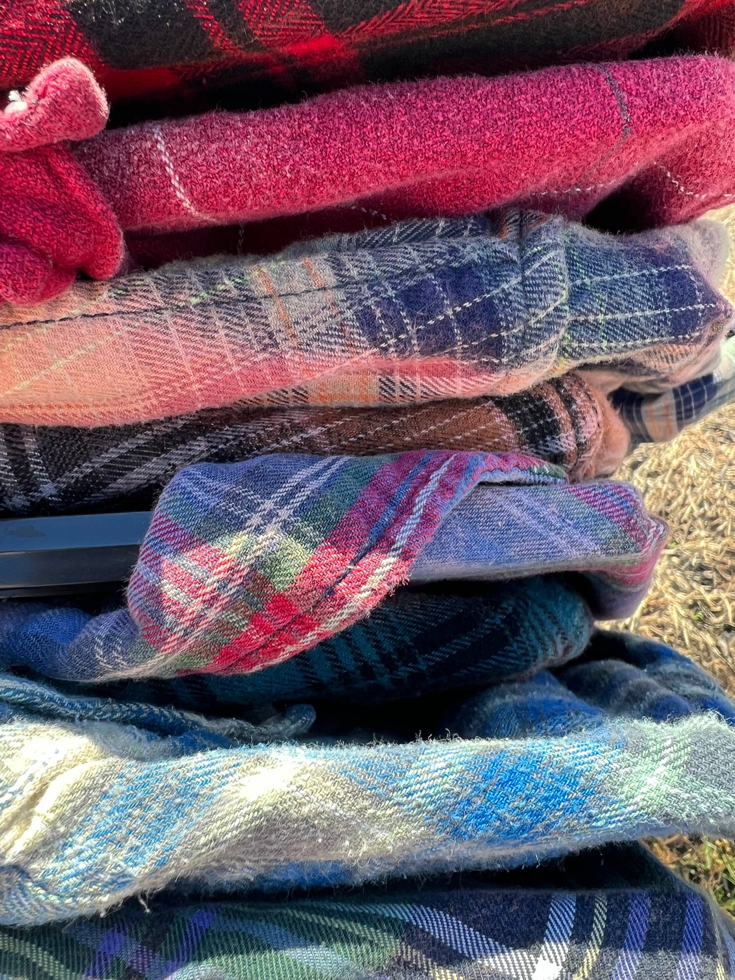 Hand Bleached Flannels