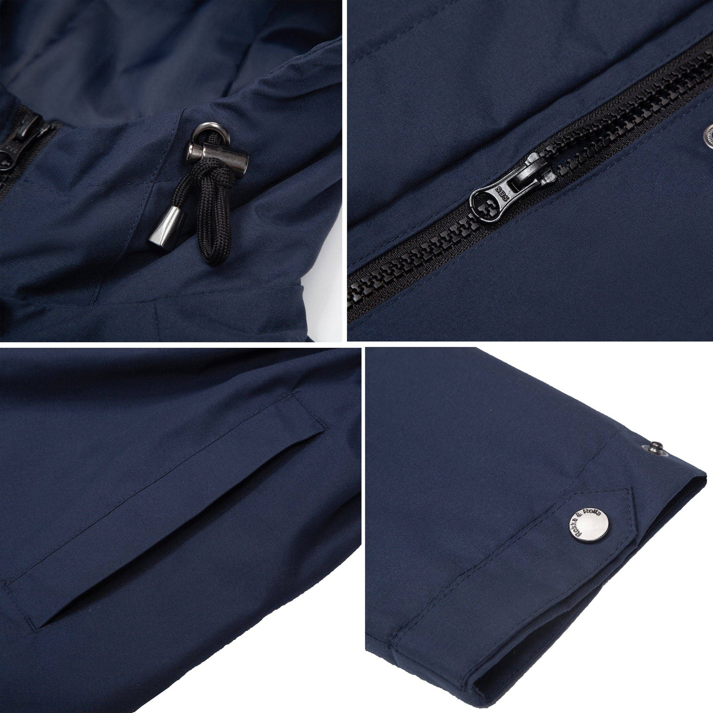 Women's Hooded Rain Coat